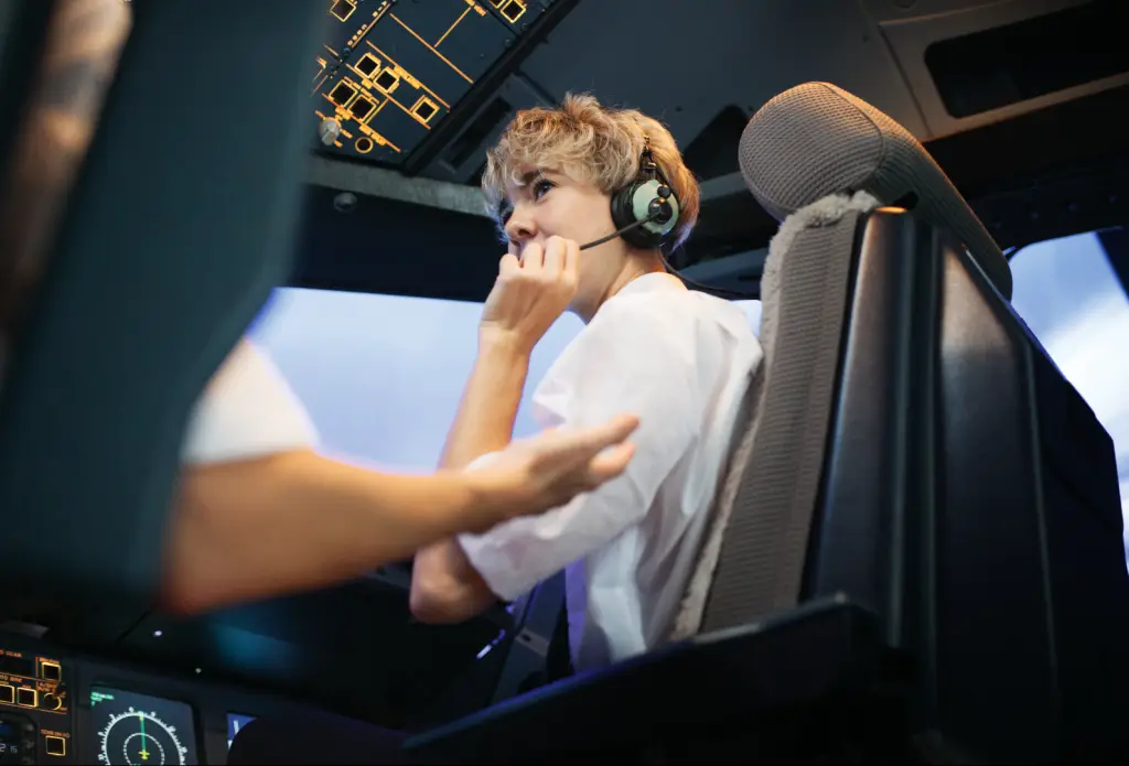 Flight training session