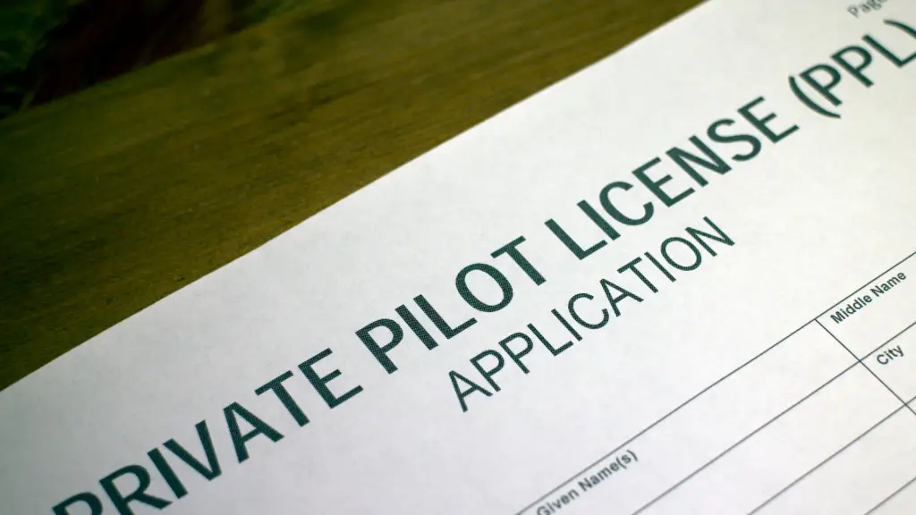 Domanda per conseguimento licenza pilota privato