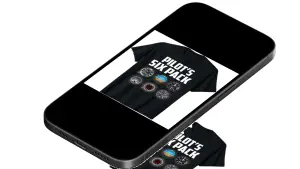 Maglietta regalo per piloti Six Packs