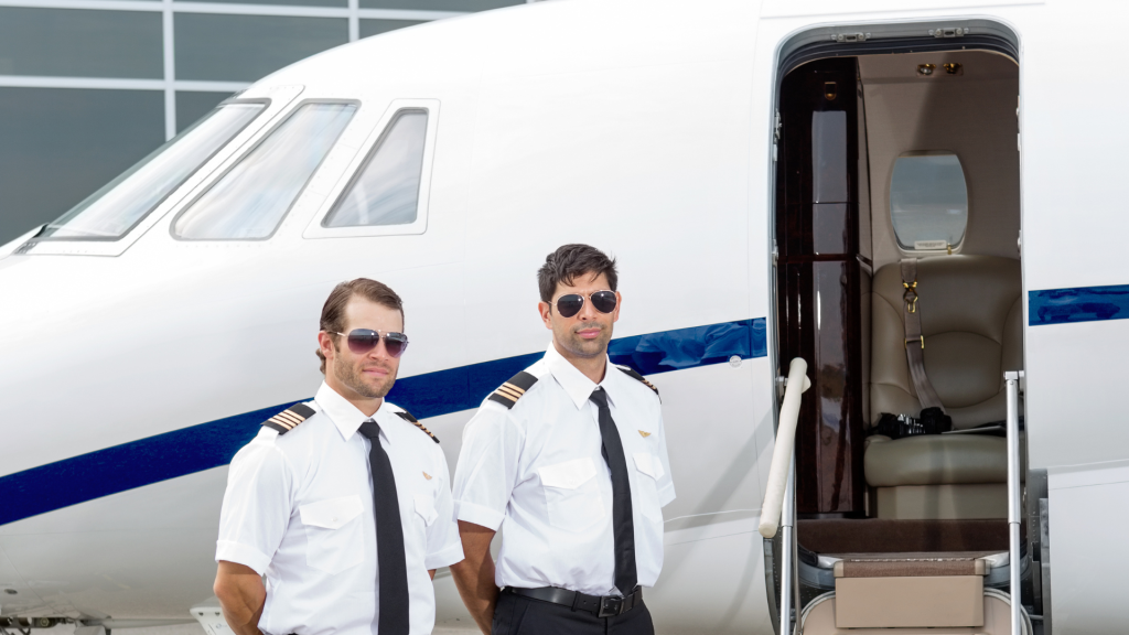 Equipaggio piloti corporate jet