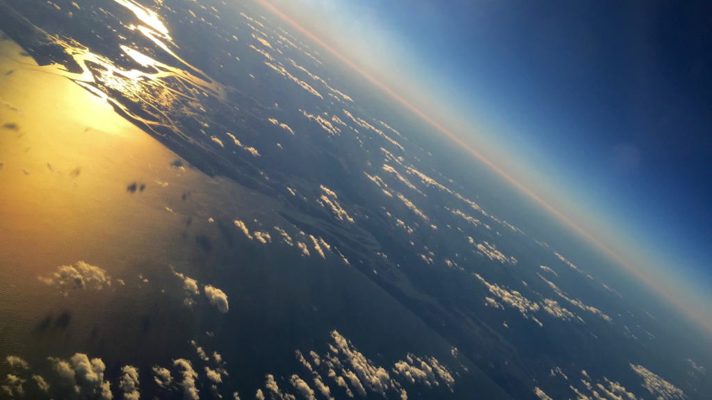 Vista dall'atmosfera